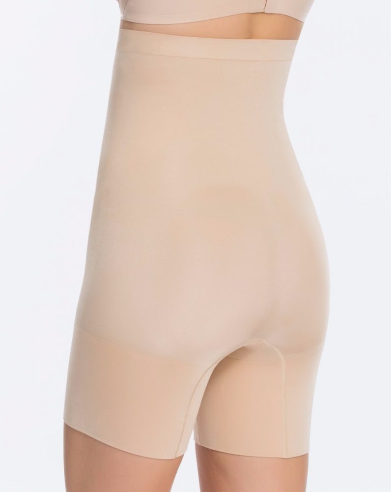 Spanx OnCore High Waisted Mid Thigh Short Womens Shapewear Soft