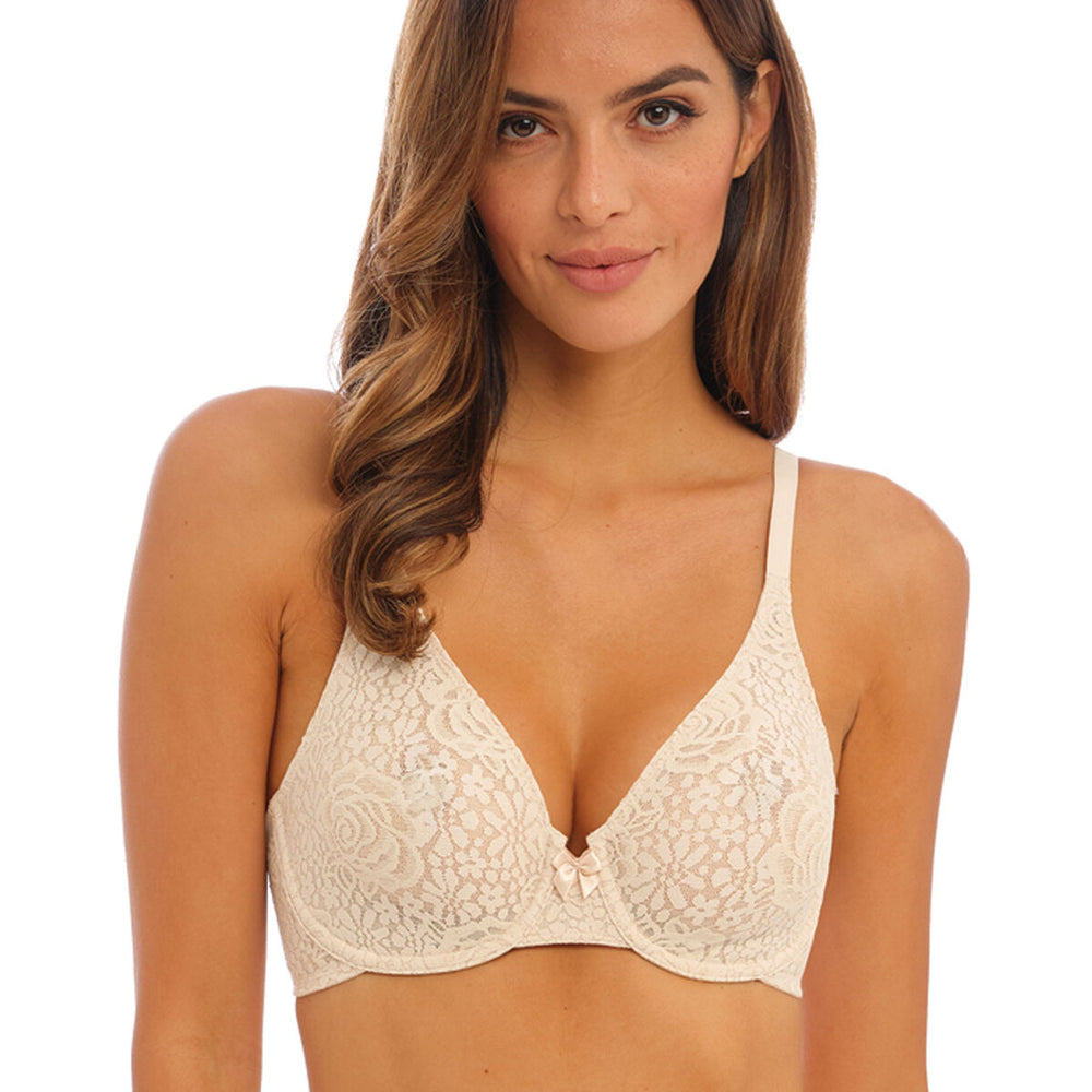 Wacoal Halo Lace Moulded Bra WA851205 Nude