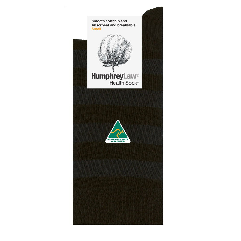 
                      
                        Humphrey Law Cotton Striped Health Sock 52C05 Small
                      
                    