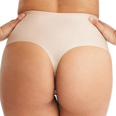 Nancy Ganz No VPL High Waisted Thong BW6276 Warm Taupe