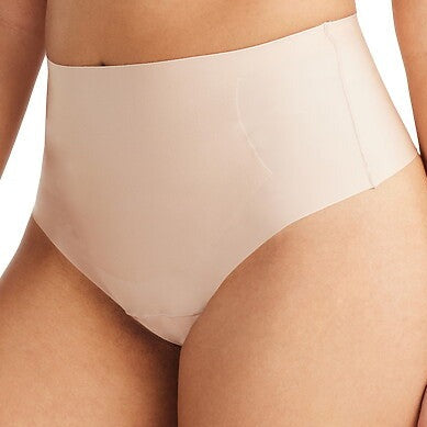 Nancy Ganz No VPL High Waisted Thong BW6276 Warm Taupe