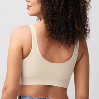 Amoena Becky Wirefree Pocketed Bra 44676 Off White