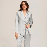 Ginia Fine Finishes Silk Pyjama GBS501 Mist