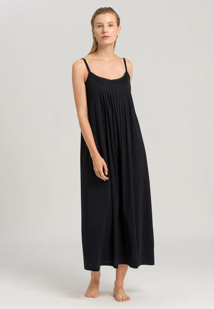 Hanro Juliet Long Nightdress Black