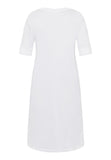 Hanro Moments Short Sleeve Nightdress 077040 White