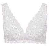 Hanro Moments Lace Soft Cup Bra 071465 Lupine Love