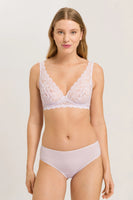 Hanro Moments Lace Soft Cup Bra 071465 Lupine Love