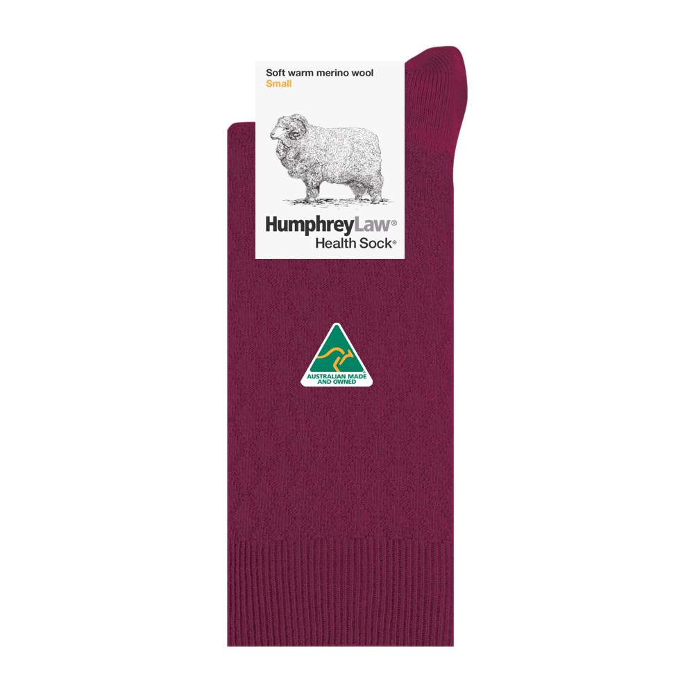 
                      
                        Humphrey Law Merino Quilted Health Sock
                      
                    