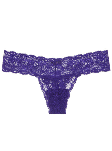 Cosabella Never Say Never Cutie Thong Brief NEVER03ZLBOW Regency Purple