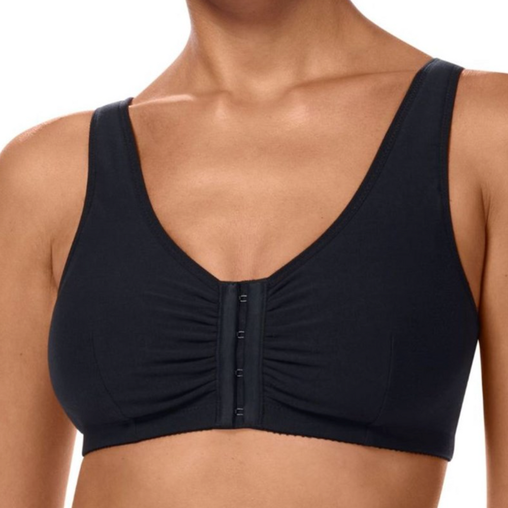 
                      
                        Amoena Fleur Front Closing Wirefree Pocketed Mastectomy Bra
                      
                    