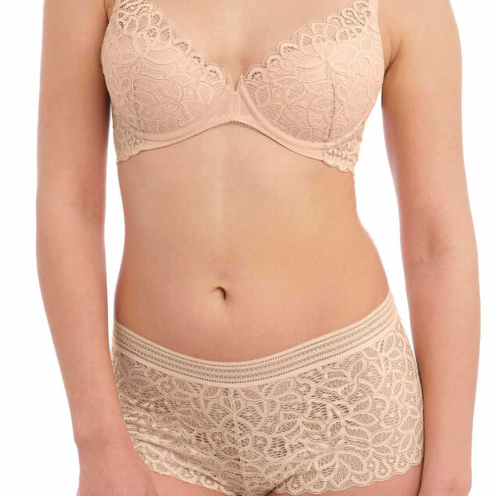 
                      
                        Wacoal Raffine UW Plunge Bra WE148003 Frappe
                      
                    