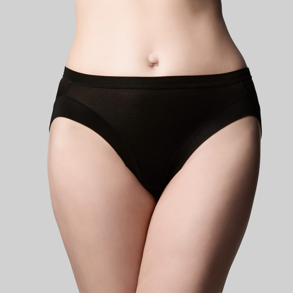 The Knicker Classic  Bamboo Hi Cut T21022