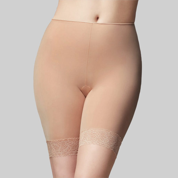 The Knicker- Bamboo And Lace Anti-Chafing Short T27023
