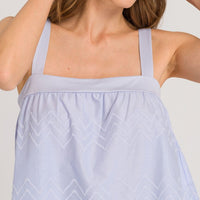 Hanro Vivia Sleeveless Short Pyjama 078982 Fresh Air