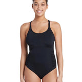 Zoggs Multiway One Piece Pocketed Swimsuit 462563 Black