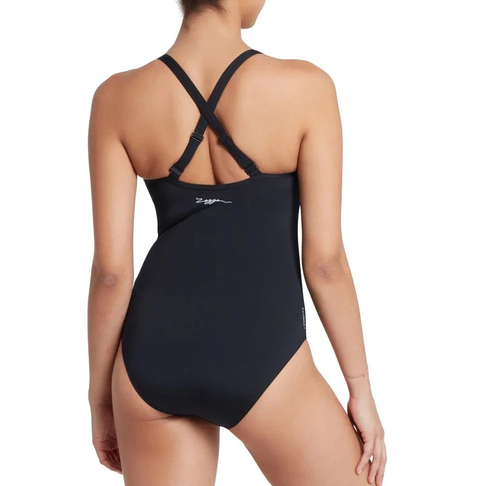 
                      
                        Zoggs Multiway One Piece Pocketed Swimsuit 462563 Black
                      
                    