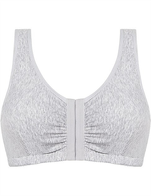 Amoena Fleur Front Closing Wirefree Pocketed Mastectomy Bra