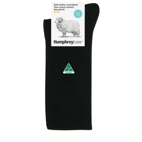 Humphrey Law Fine Merino Knee Length Sock