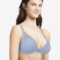 Chantelle Festivité Plunge Bra Glacier Blue 14A