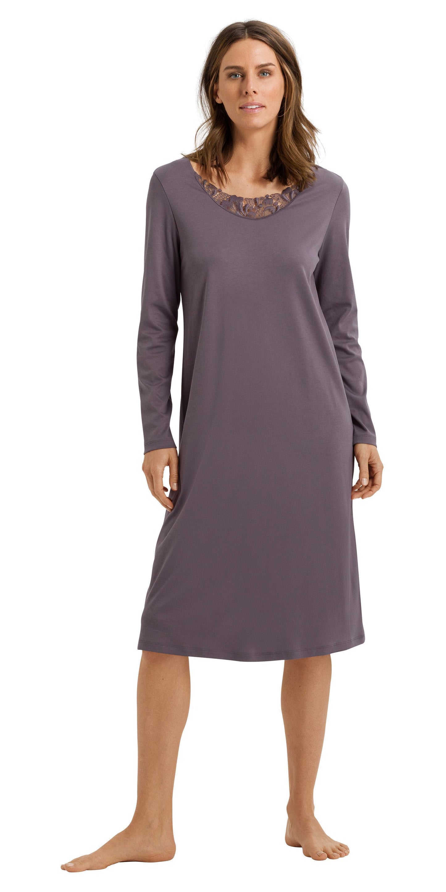 Hanro Hope Long Sleeve 110cm Nightdress