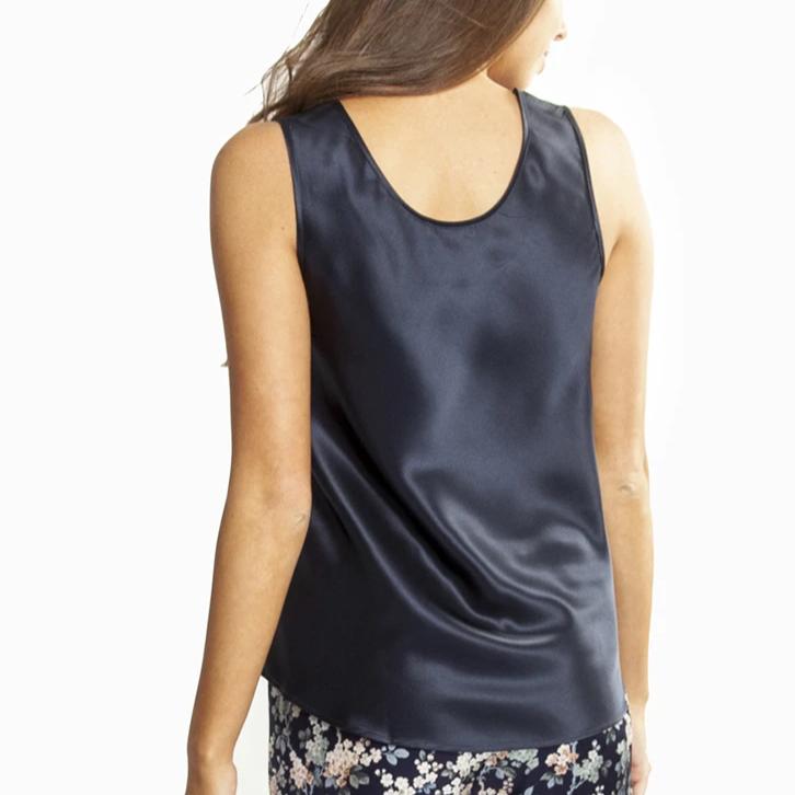 Love & Lustre Mono Silk Camisole LL530 Navy