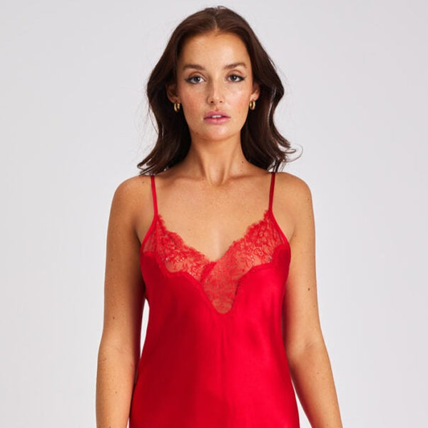 Love & Lustre Silk and Lace Cami LL546 Siren