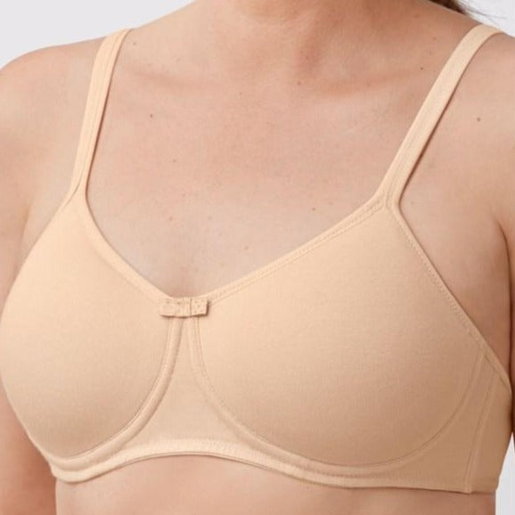 Amoena Lara Wirefree Cotton Pocketed Bra