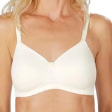 Amoena Mara Padded Wirefree Soft Cup Pocketed Bra 44534 Off White