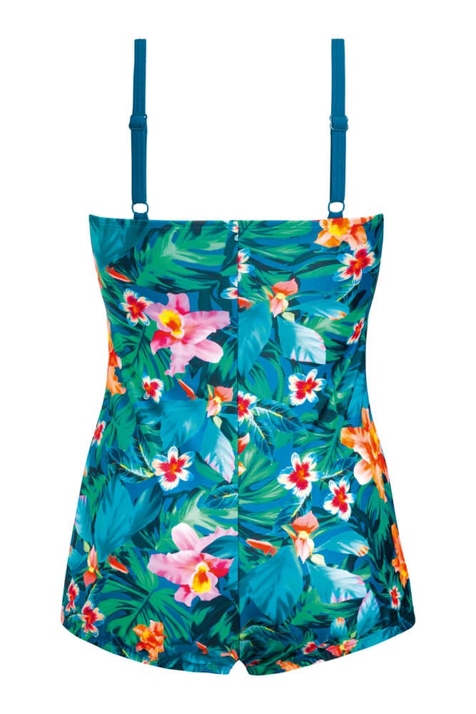 Amoena Mauritius Pocketed Boyleg One Piece Swimsuit