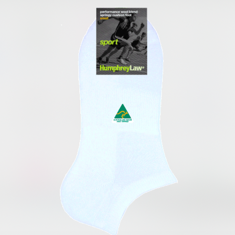 Humphrey Law Wool Blend Cushioned Sports Sock