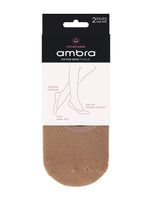 Ambra Cotton Mesh Footlet ACMF2PP