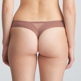 Marie Jo Louie Thong Brief 0622090 Satin Taupe