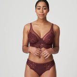 Prima Donna First Night Longline Bra 0141886 Merlot