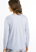 Hanro Sleep & Lounge Long Sleeve Henley Shirt