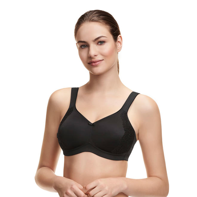 Susa London Wirefree Bra Black